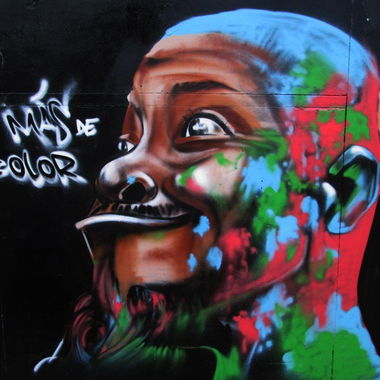 Graffiti Wall in Algeria - Photo by MAS - graffiti, color, algeria (2015)