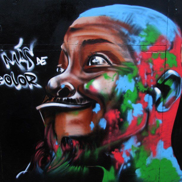 Graffiti Wall in Algeria - Photo by MAS - graffiti, color, algeria (2015)