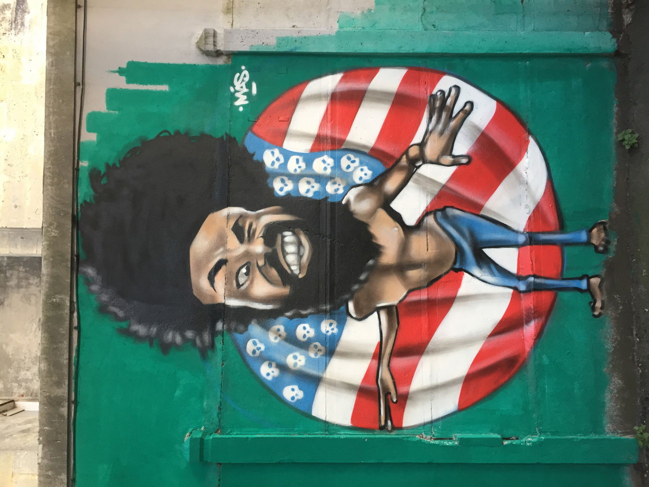 Graffiti Wall in France - Photo by MAS - graffiti, bordeaux, streetart