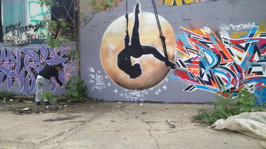 Graffiti Wall in France - Photo by MAS - graffiti, danse, streetart