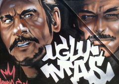 Graffiti Wall in Paris - Photo by MAS - rhegoodthebadtheugly (2014)