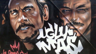 Graffiti Wall in Paris - Photo by MAS - rhegoodthebadtheugly (2014)