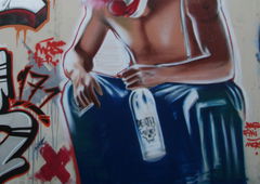 Graffiti Wall in Bordeaux - Photo by MAS - graffiti, Mas (2015)