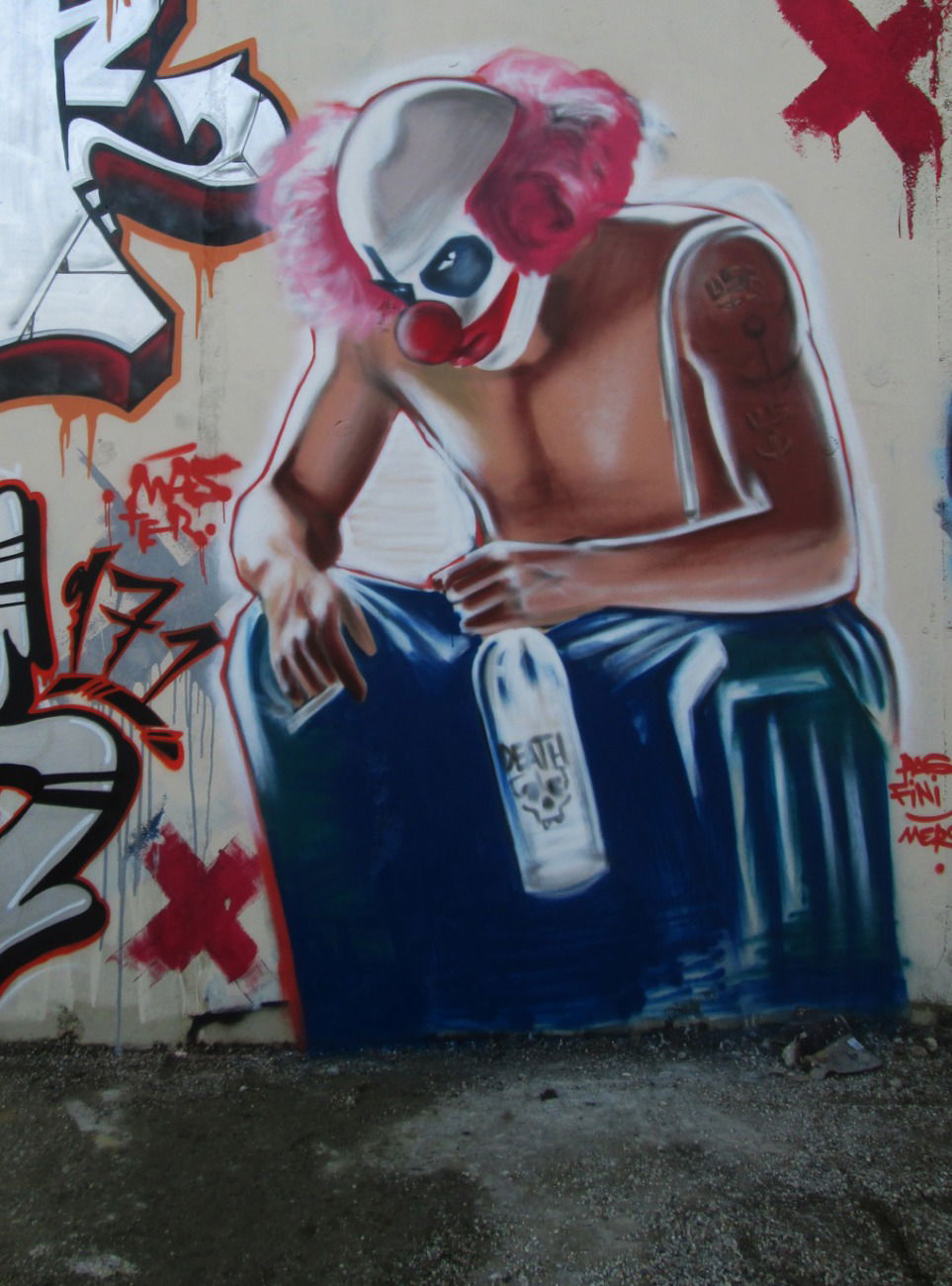 Graffiti Wall in Bordeaux - Photo by MAS - graffiti, Mas (2015)