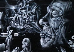 Graffiti Wall in France paris - Photo by MAS - graffiti, Mas (2015)