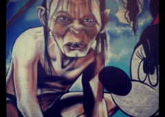 Graffiti Wall in Paris - Photo by MAS - mas, legrandcrubdx, graffiti (2015)