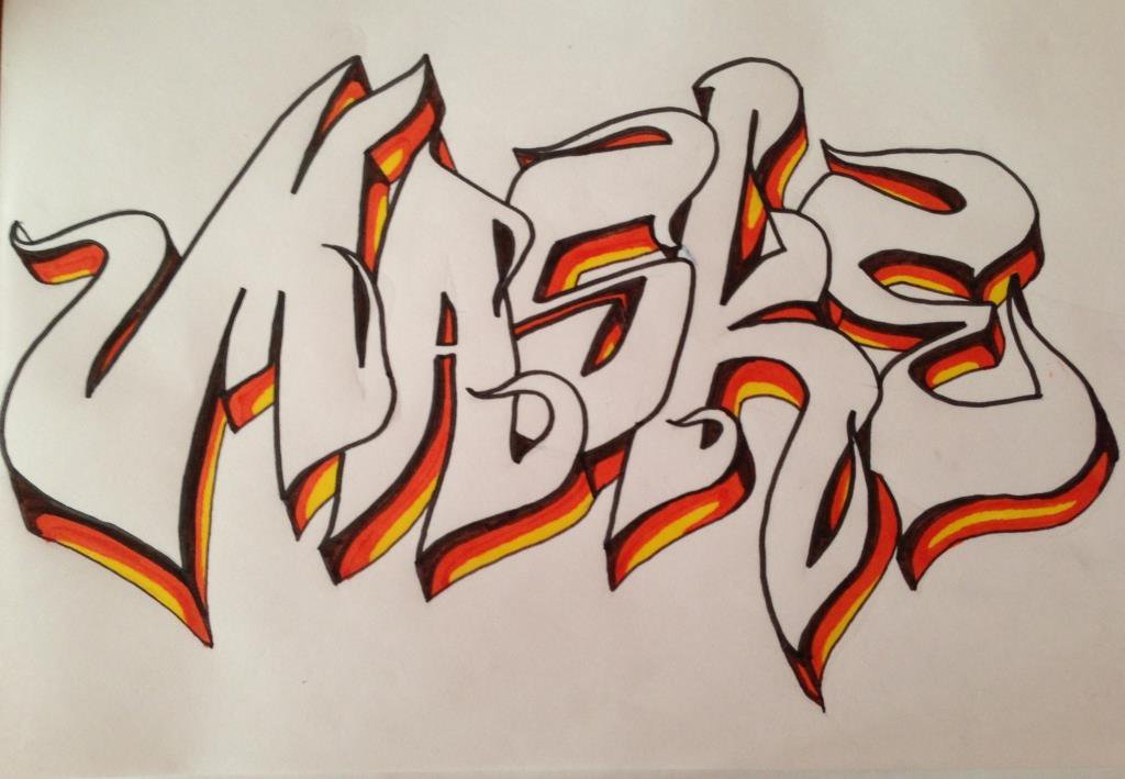 Graffiti Sketch - Photo by MASKE - maSKE (2013)