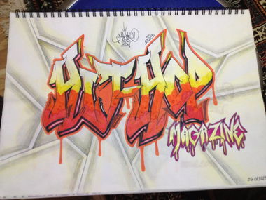 Graffiti Sketch - Photo by MASKE - hit, hop (2013)