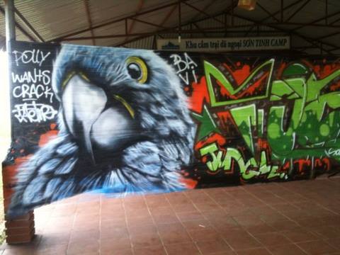 Graffiti Wall - Photo by MATETWO