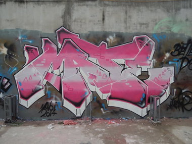 Graffiti Wall - Photo by MATETWO