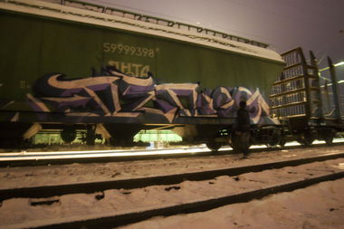 Graffiti Train - Photo by MAZUTUNITED - mazut, mazutunited (2013)