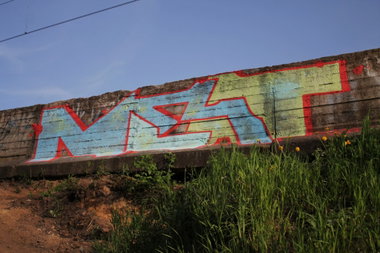 Graffiti Wall - Photo by MEAT789