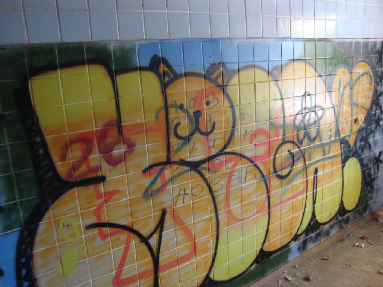 Graffiti Bombing - Photo by MEGA (2015)