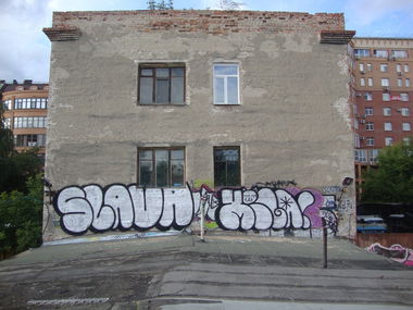 Graffiti Bombing - Photo by MEGA (2015)
