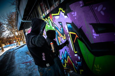 Graffiti Wall - Photo by MEH - MEH, Gpop, winter (2013)