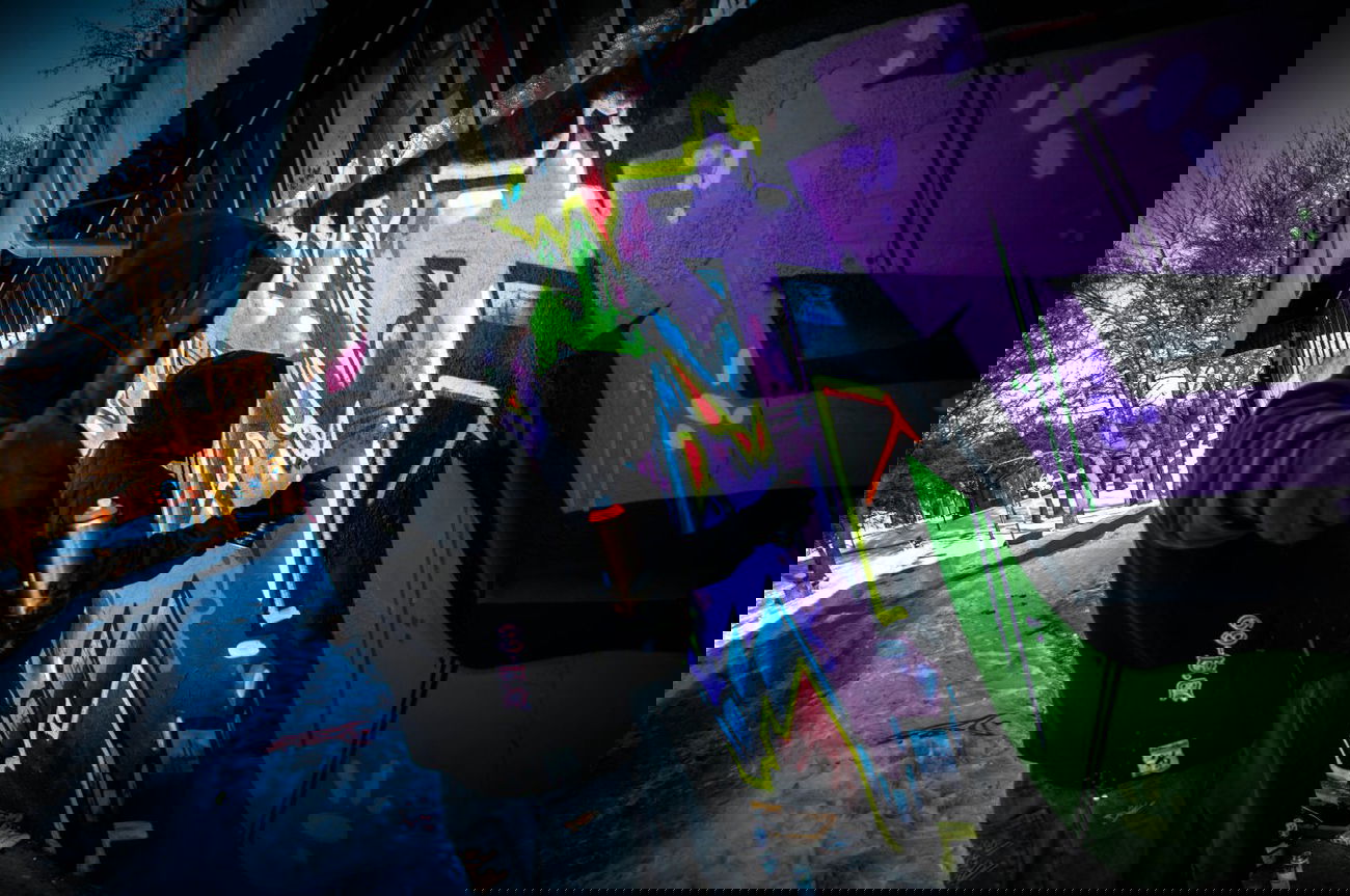 Graffiti Wall - Photo by MEH - MEH, Gpop, winter (2013)