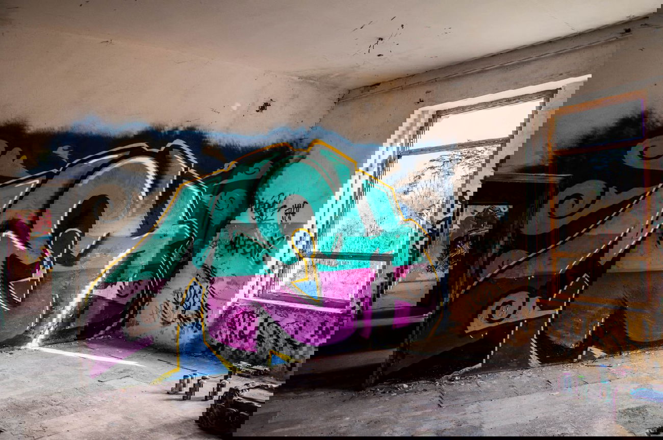 Graffiti Wall - Photo by MEH - MEH, Gpop, winter (2014)