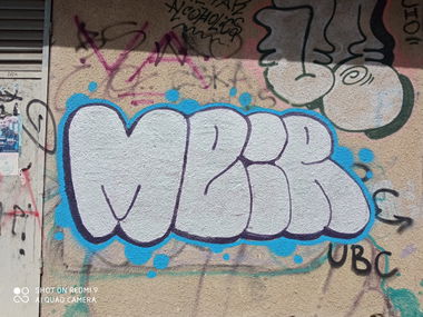 Graffiti Bombing - Photo by MEIR - @baw23 (2021)