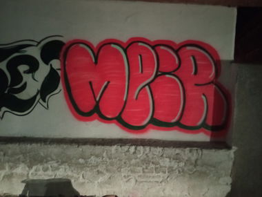 Graffiti Bombing - Photo by MEIR (2021)