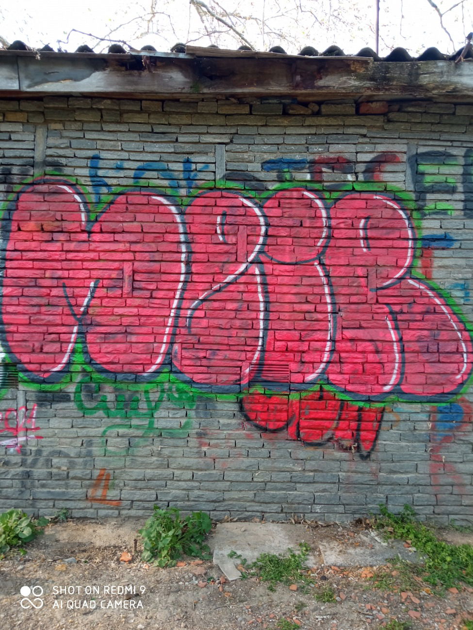 Graffiti Bombing in Пловдив - Photo by MEIR (2021)
