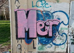 Graffiti Artwork in София - Photo by MEIR (2021)