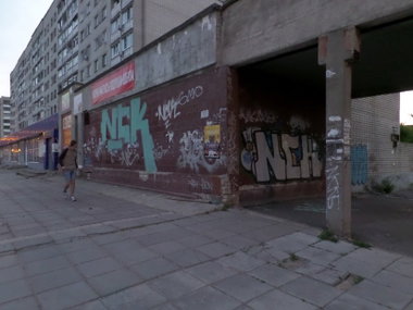 Graffiti Bombing - Photo by MENO