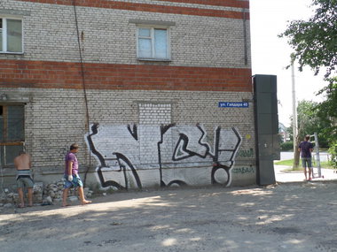 Graffiti Bombing - Photo by MENO