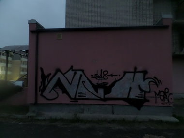 Graffiti Wall - Photo by MENO - NCK (2018)