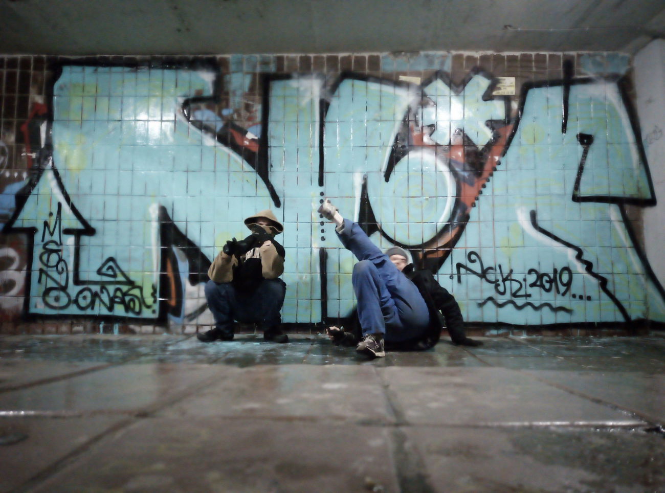 Graffiti Wall - Photo by MENO - NCK (2019)