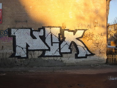 Graffiti Bombing - Photo by MENO - MENO, OSEM, NCK (2015)