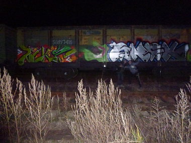 Graffiti Wall - Photo by MENO - MENO, AKAZ (2012)