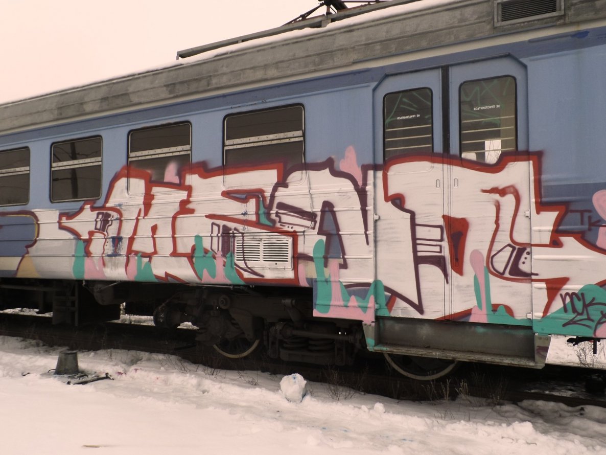 Graffiti Train - Photo by MENO - MENO (2015)
