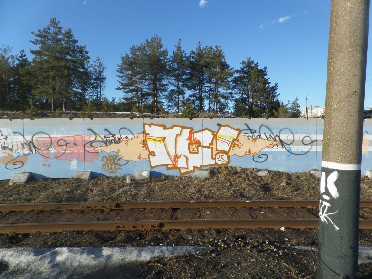 Graffiti Wall - Photo by MENO - NEAR, CRIME (2015)