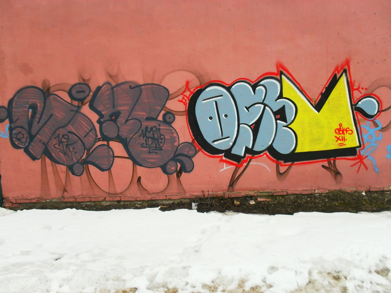 Graffiti Wall - Photo by MENO - MENO, OSEM (2012)