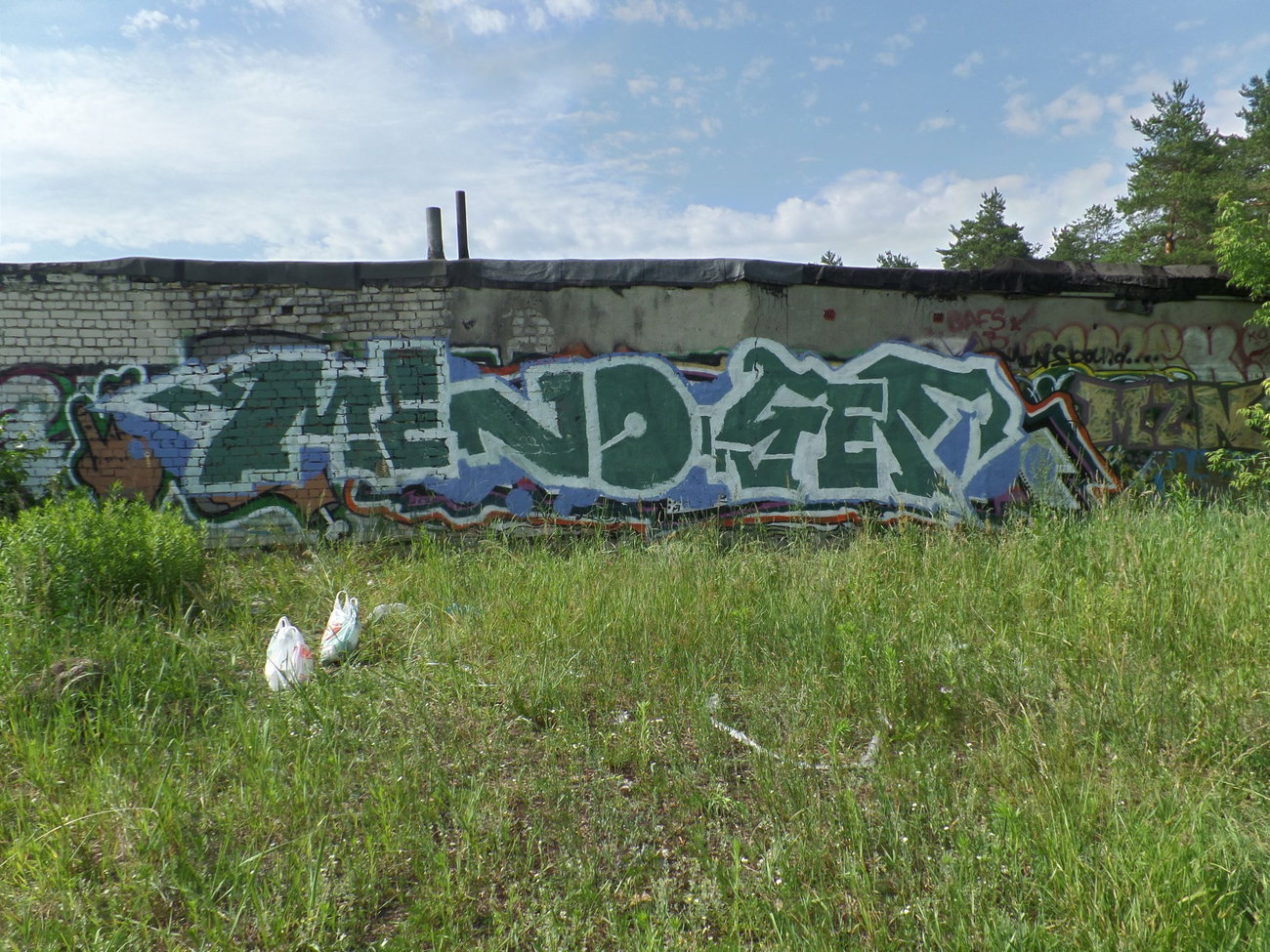 Graffiti Wall - Photo by MENO - MENO, SEF (2015)