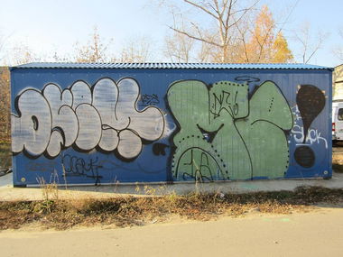 Graffiti Bombing - Photo by MENO - OSEM, MENO (2016)