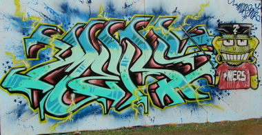 Graffiti Wall - Photo by MERA