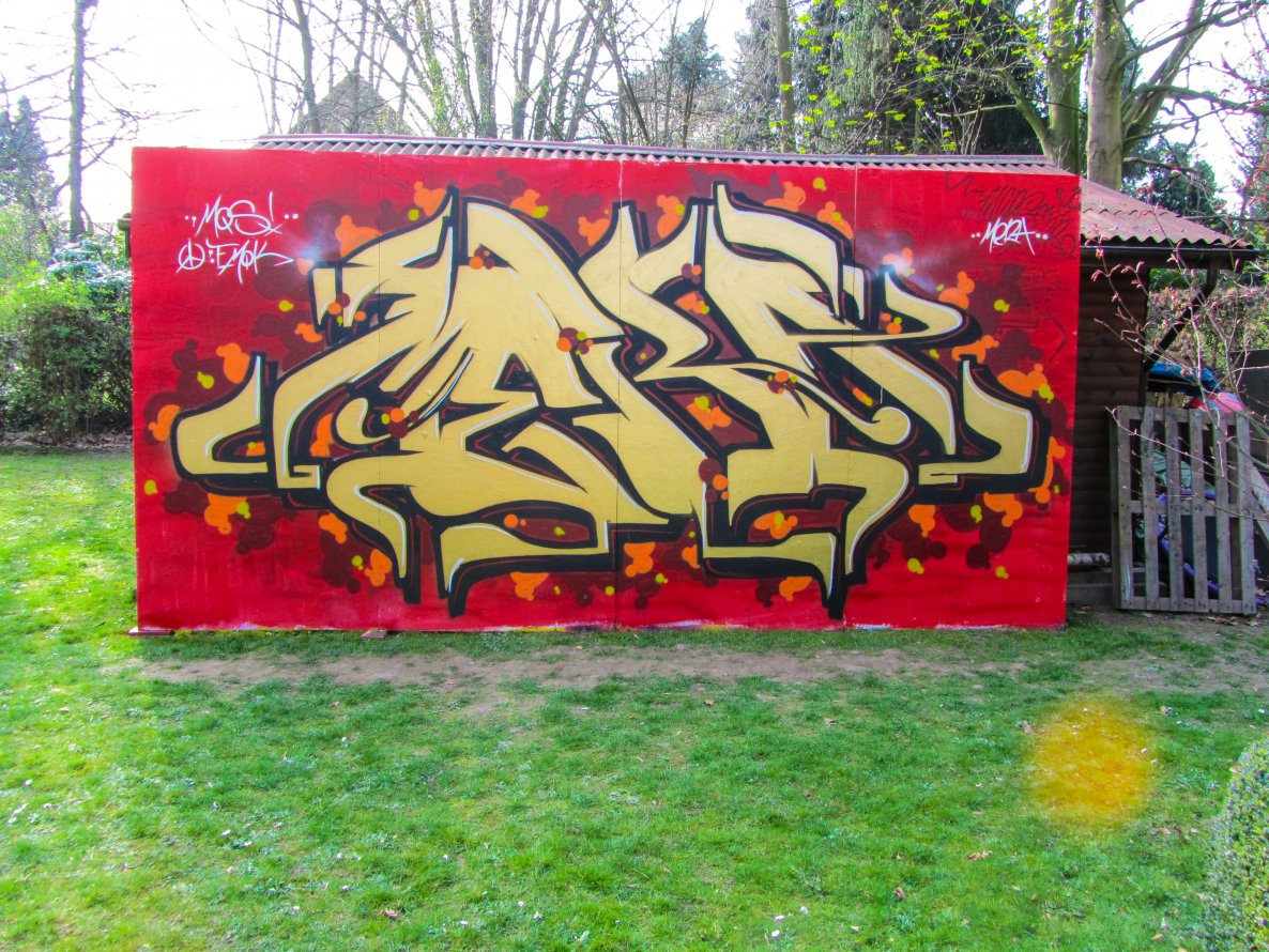 Graffiti Wall - Photo by MERA - MERA, MQS, EMOK (2014)