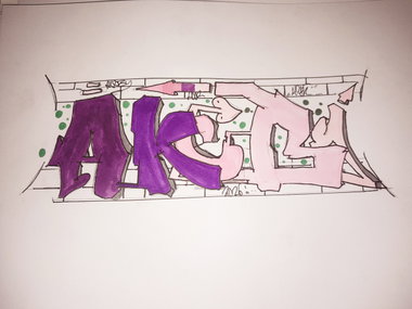Graffiti Sketch - Photo by MESH (2026)