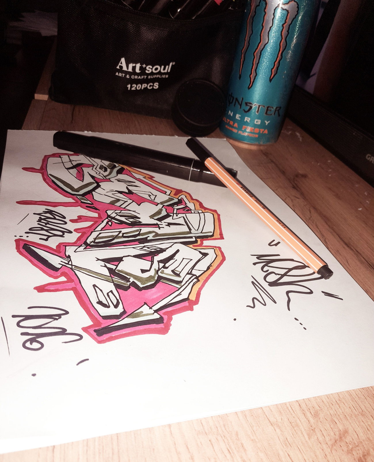 Graffiti Artwork - Photo by MESH (2026)