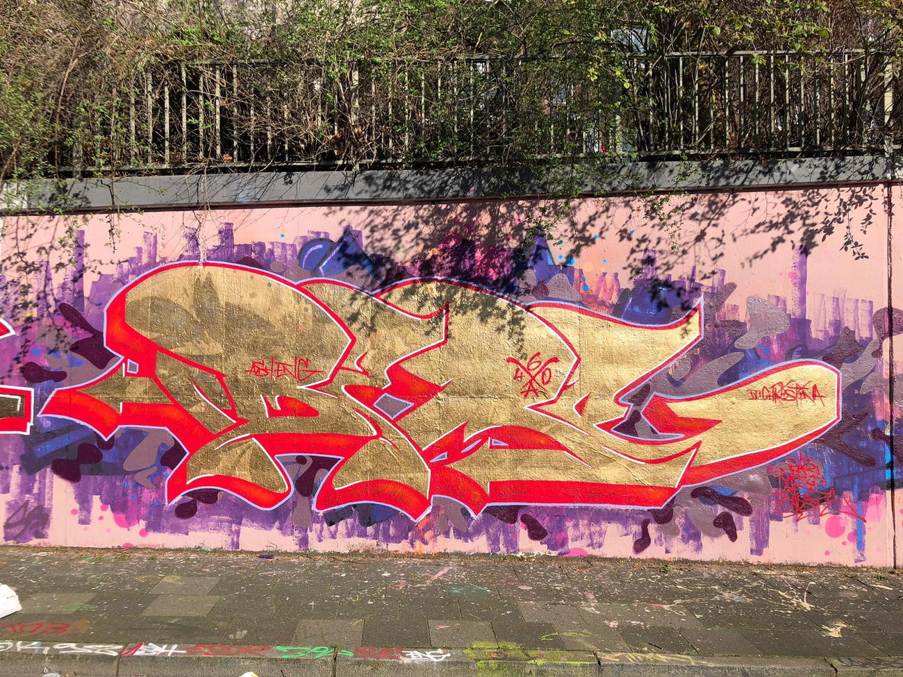 Graffiti Wall - Photo by MESKer - BERC (2019)