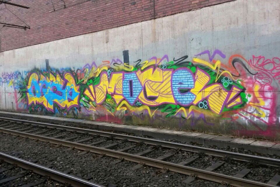 Graffiti Wall - Photo by MGBonn - Mogel, Ogse