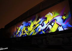 Graffiti Train - Photo by MGBonn - Does