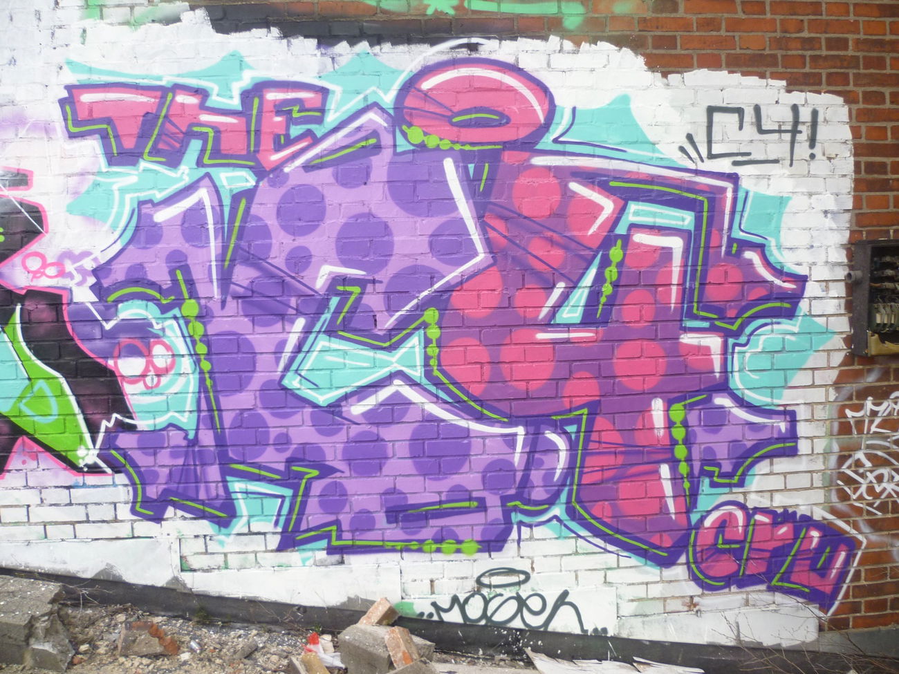 Graffiti Wall - Photo by MGBonn - C4Mogel (2016)