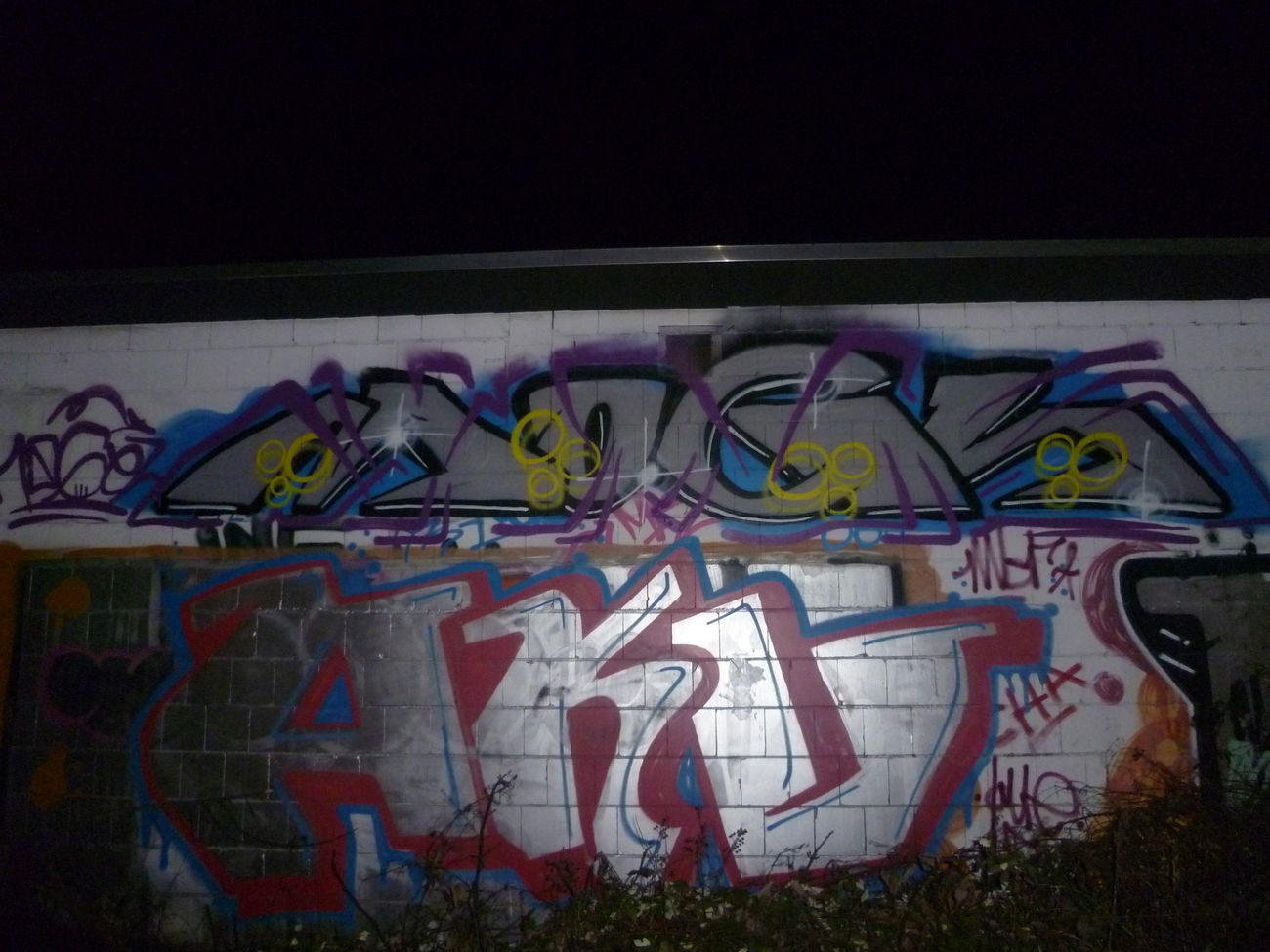 Graffiti Wall - Photo by MGBonn - Mogel, c4, Aku
