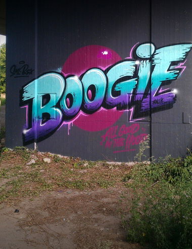 Graffiti Wall - Photo by MGBonn - Boogie