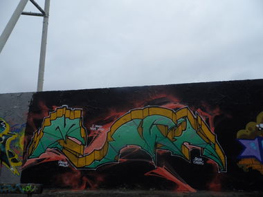Graffiti Wall in Berlin - Photo by MIASA - miasa, tabz, berlin (2015)