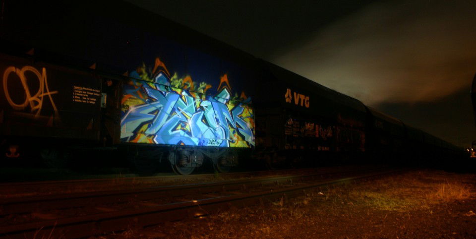 Graffiti Train - Photo by MIEA