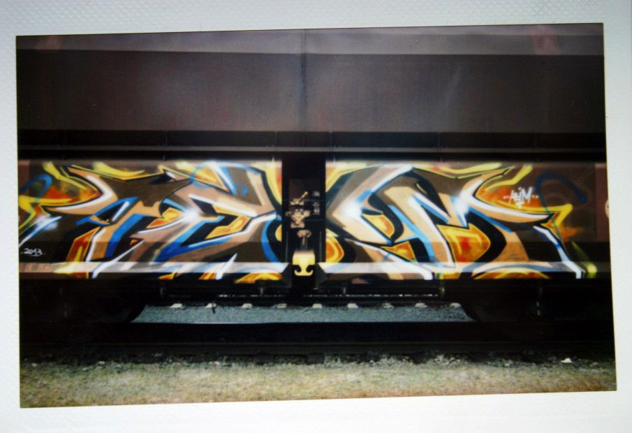 Graffiti Train - Photo by MIEA