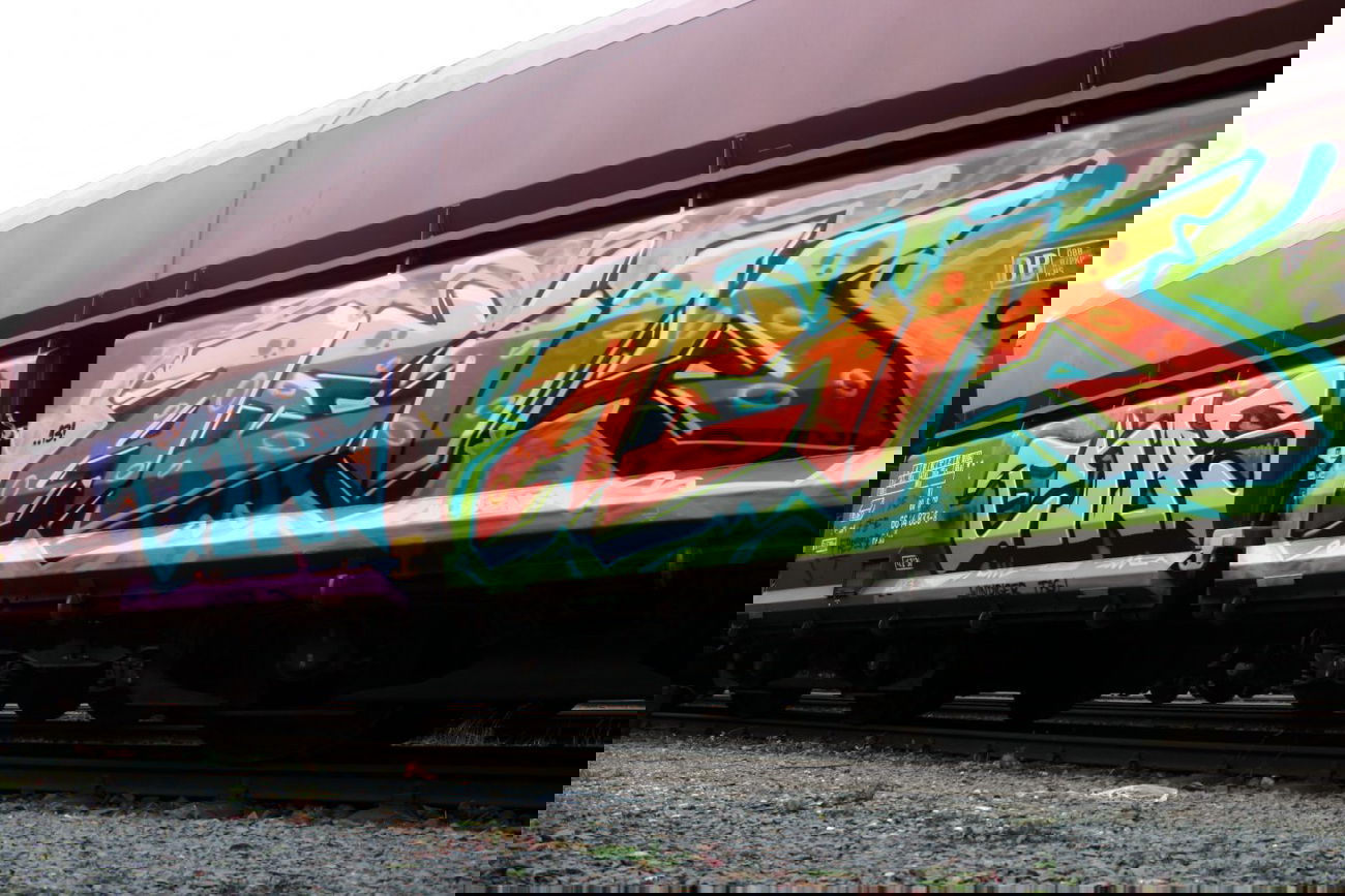 Graffiti Train - Photo by MIEA
